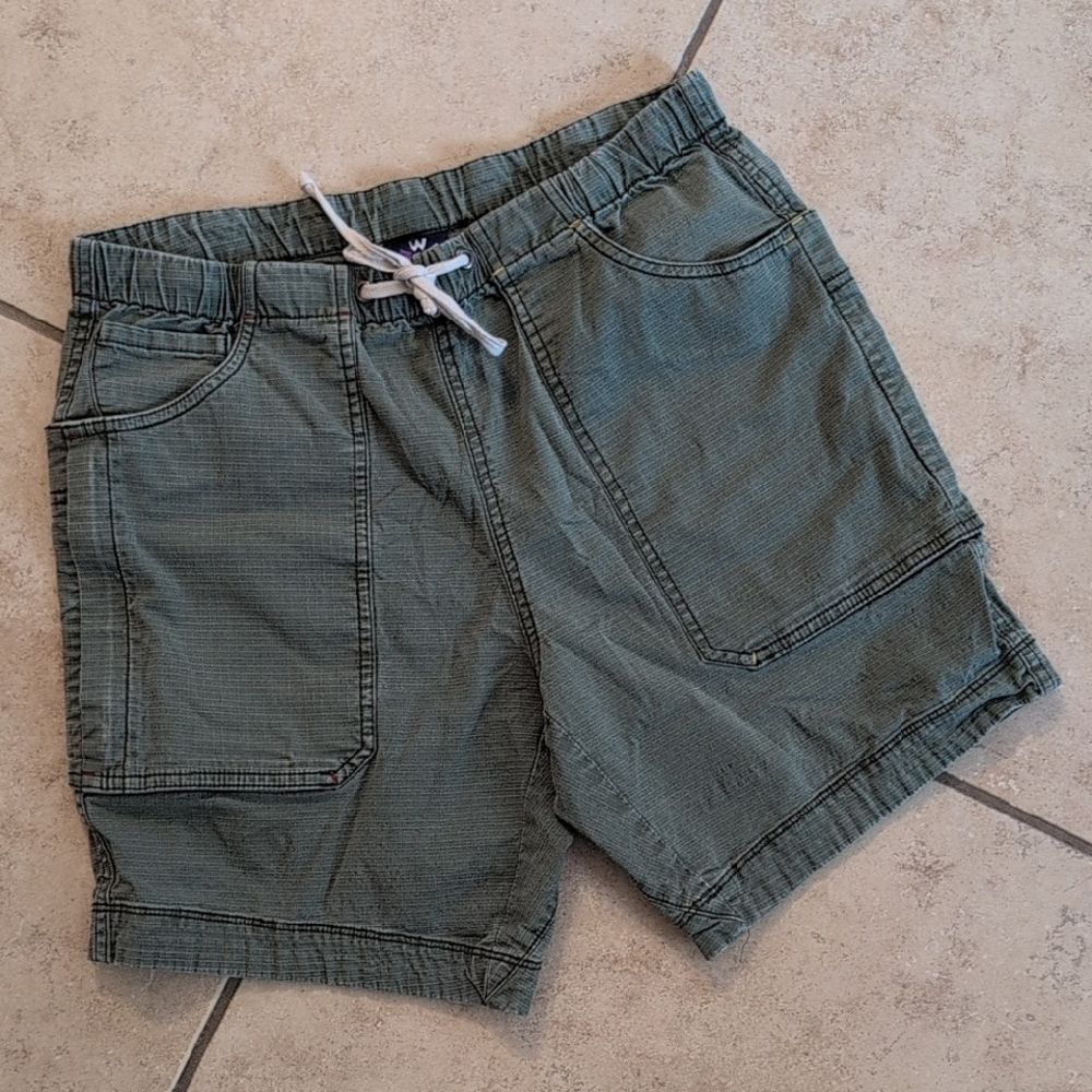 Without Walls Rip Stop Active Green Casual Shorts - Size S